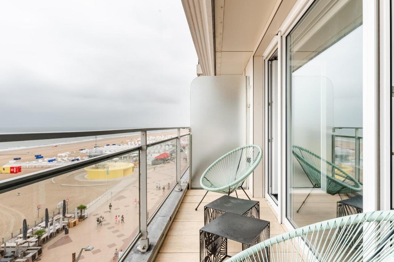 Luxueuze Suite Met Frontaal Zeezicht Knokke-Heist Buitenkant foto