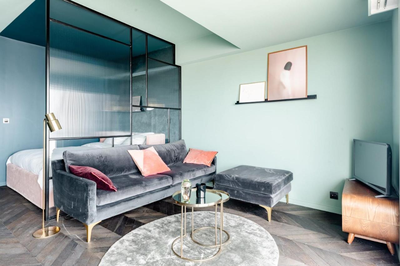 Luxueuze Suite Met Frontaal Zeezicht Knokke-Heist Buitenkant foto