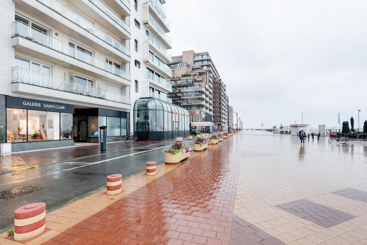 Luxueuze Suite Met Frontaal Zeezicht Knokke-Heist Buitenkant foto