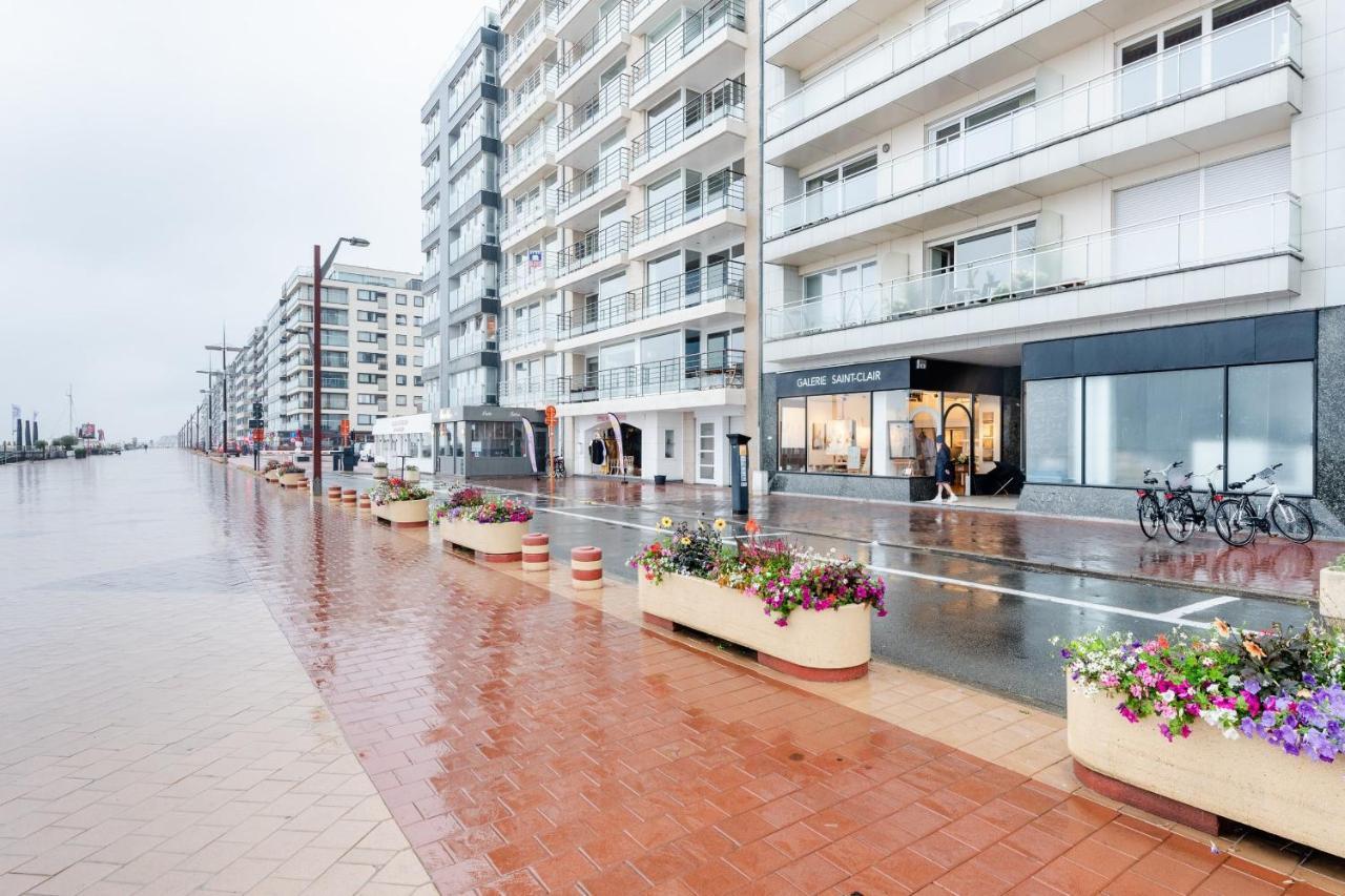 Luxueuze Suite Met Frontaal Zeezicht Knokke-Heist Buitenkant foto