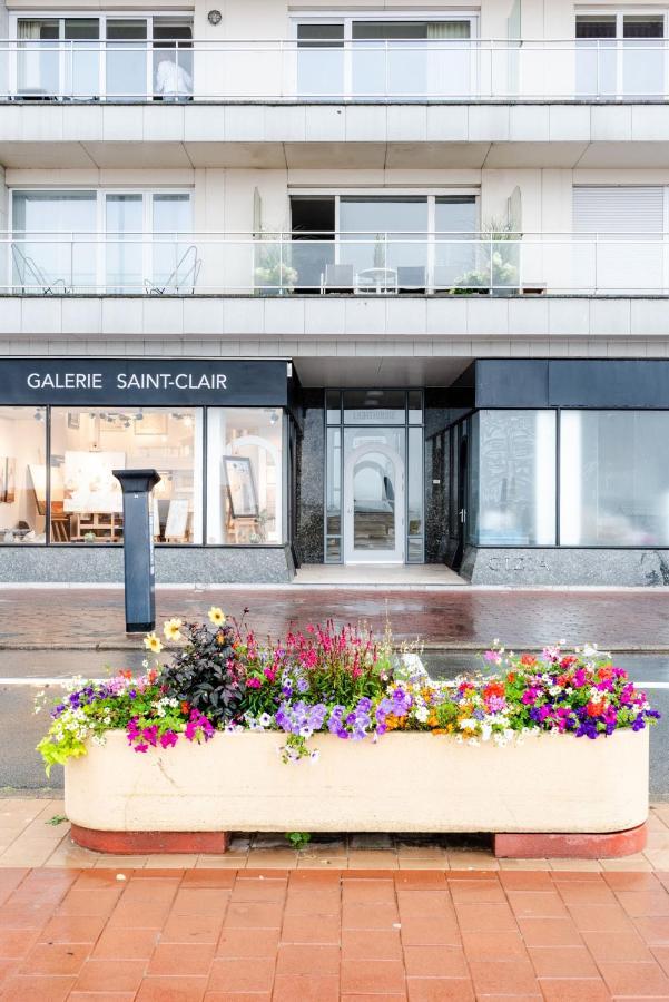 Luxueuze Suite Met Frontaal Zeezicht Knokke-Heist Buitenkant foto